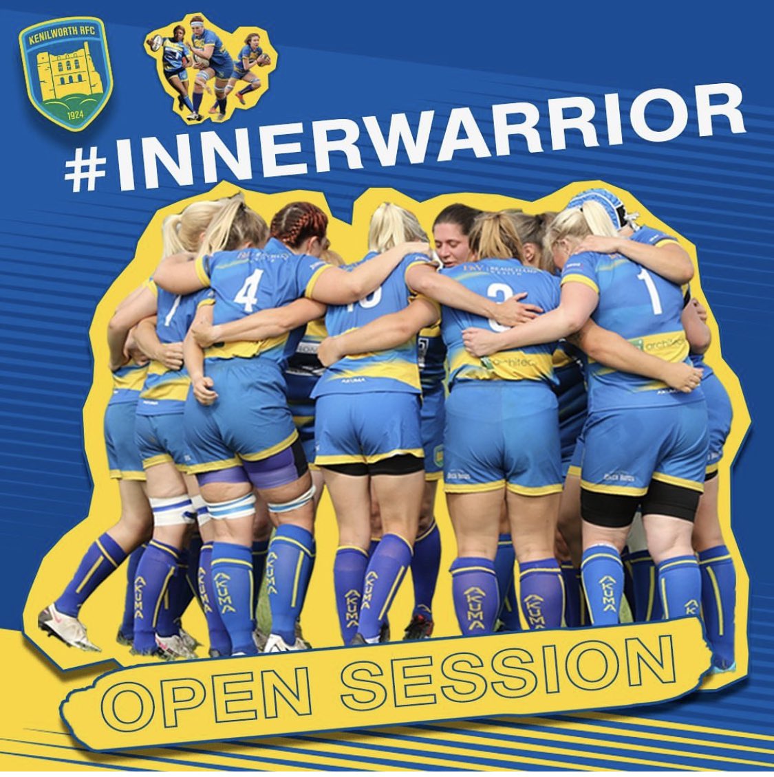 For any of our female parents/carers… if you’ve been inspired by the #redroses Kenilworth RFC is hosting a #innerwarrior camp on 22nd November, 7pm! <a href="/kenilworthrugby/">Kenilworth RFC</a>
