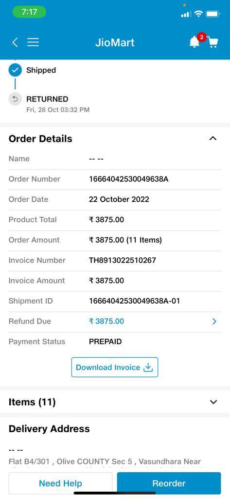 Just see , refund pending and checked my Credit card account too .
Share details in which account credited if so share details….