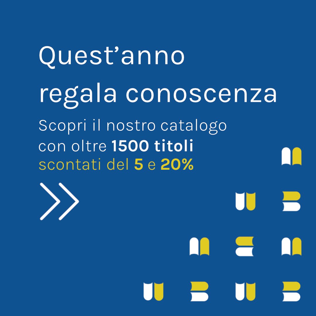 buponline's tweet photo. Regala(ti) un #libro! 📚 Noi ti regaliamo uno #sconto 😉

Esplora il nostro catalogo con oltre 1500 pubblicazioni su tutti i campi della conoscenza: #arte, #architettura, #chimica, #storia, #fisica, #diritto, #medicina, #filosofia, #design

👉 https://t.co/3EbCMe61yQ https://t.co/U9IZM7ywtp