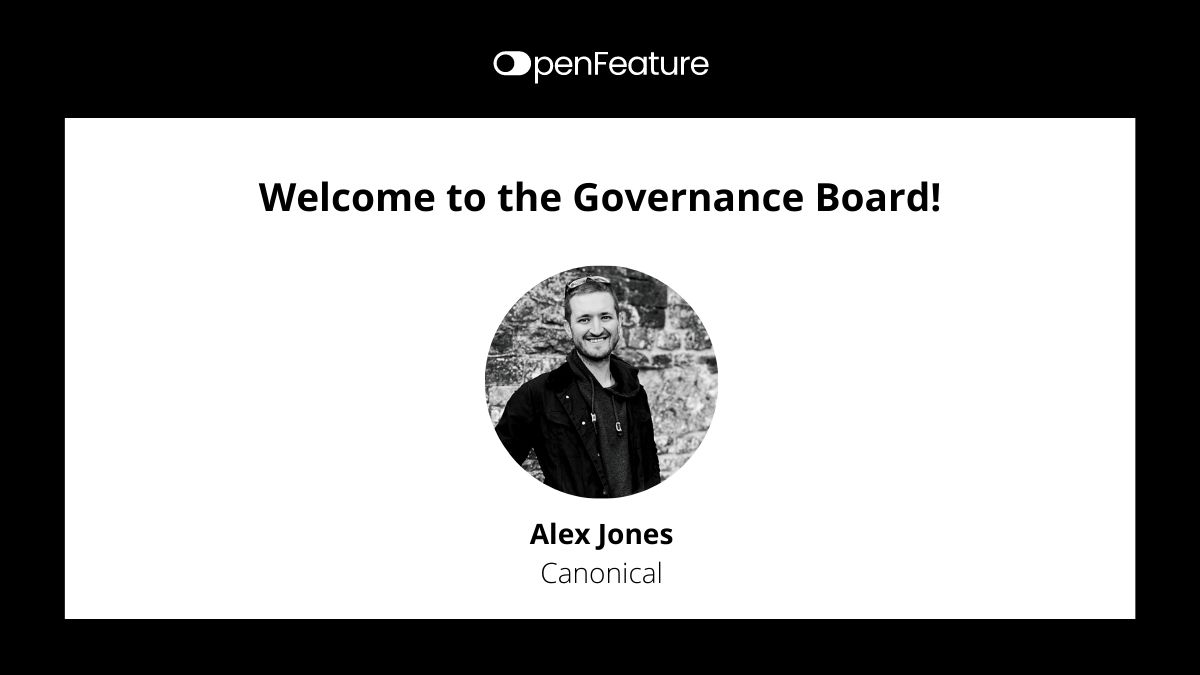 OpenFeature's tweet image. We are happy to announce that @AlexJonesax has officially been elected to join our #openfeature Governance Board! 🚀

Learn more here: github.com/open-feature/c… 

#opensource #governance #featureflags