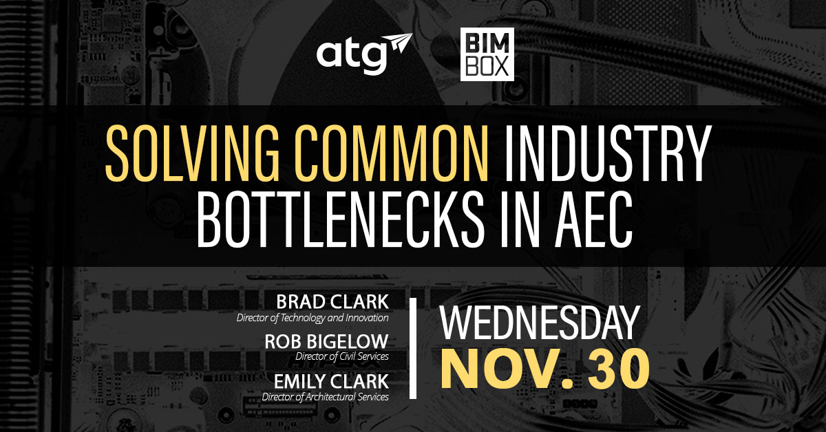 We're diving into the nitty gritty this month w/ guests from across the industry. Join us as we discuss and solve for common roadblocks, industry inefficiencies, pain points and more. 

REGISTER | hubs.li/Q01rhNK40

<a href="/ATG_USA/">ATG</a> #RoundTable #AECBottlenecks