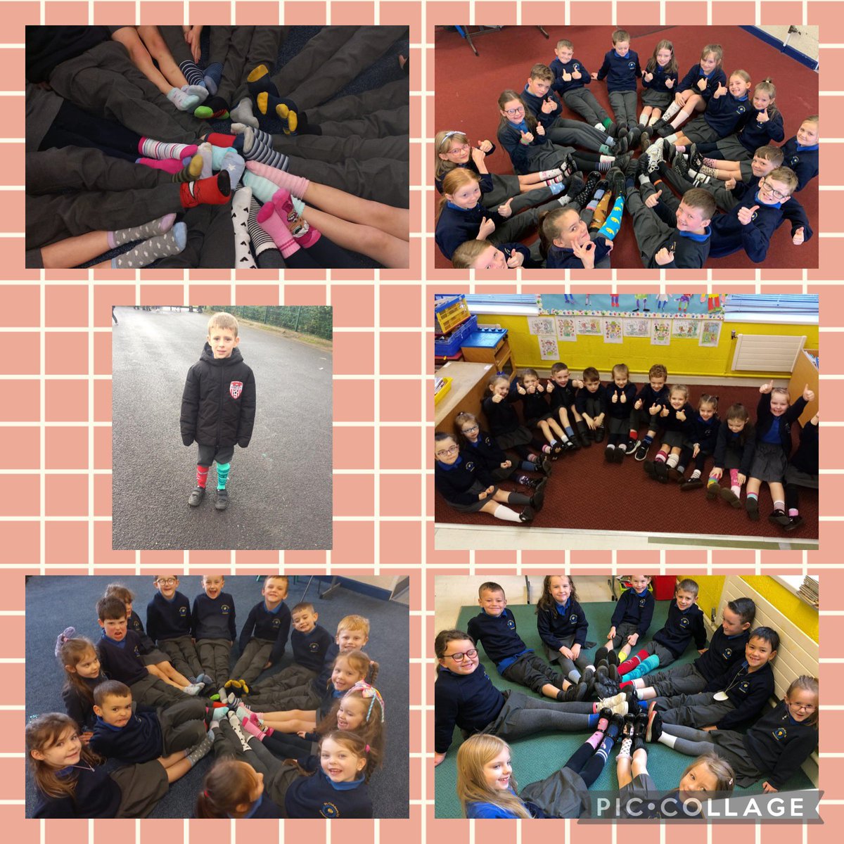 StTheresesPS1's tweet photo. We have had a super start to Anti-Bullying Week 2022 with Odd Socks Day! Well done everyone 🌟👏#reachout #antibullyingweek2022 #oddsocksday https://t.co/PrHtkBsk7N