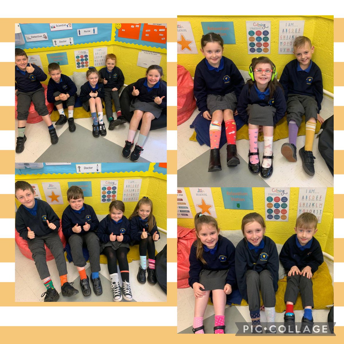 StTheresesPS1's tweet photo. We have had a super start to Anti-Bullying Week 2022 with Odd Socks Day! Well done everyone 🌟👏#reachout #antibullyingweek2022 #oddsocksday https://t.co/PrHtkBsk7N