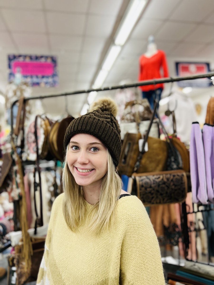 AceofGray's tweet image. The weather is getting cooler out which means it's time to pull out the Beanies!! We have lots of different styles of Beanies for women and we also have the Carhartt Beanies on the Hardware side of the store! Stop by today to shop our beanies!😍
#ShopAceOfGray...