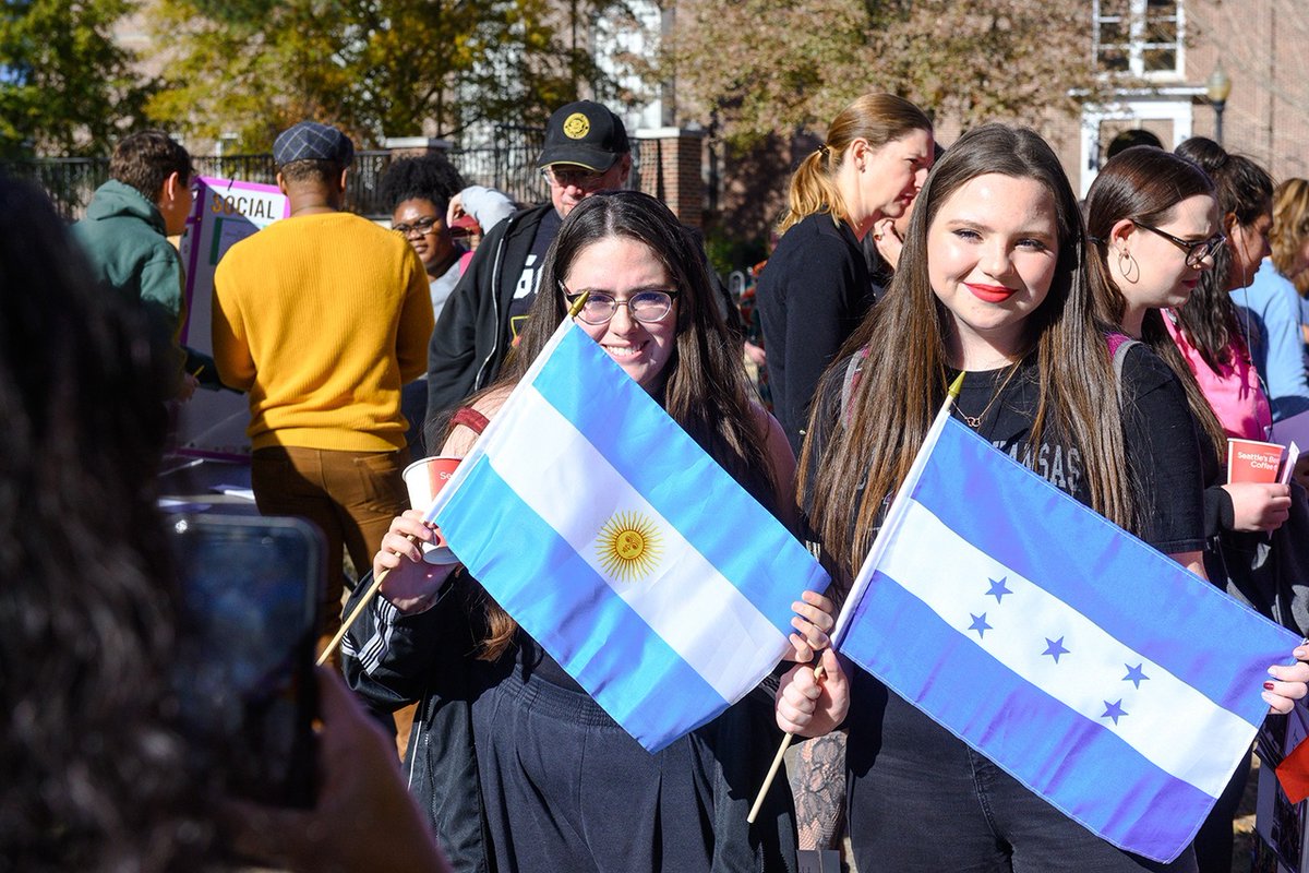 During International Education Week, we celebrate our international students coming from 81 countries. See how the Center for Global Learning &amp; Engagement is recognizing their contributions with a week of cultural exchange: bit.ly/3wQRI2s