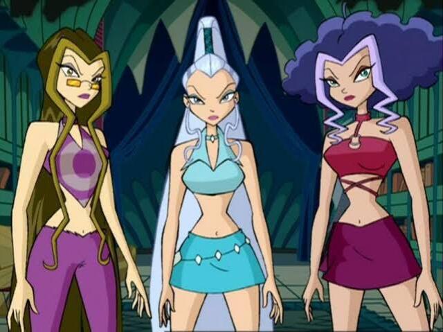 enchantixcyrus's tweet image. you dont understand how much i need to see them in the live action! they are the blueprint of winx villains, iginio give me badass and reckless trix please im begging!
