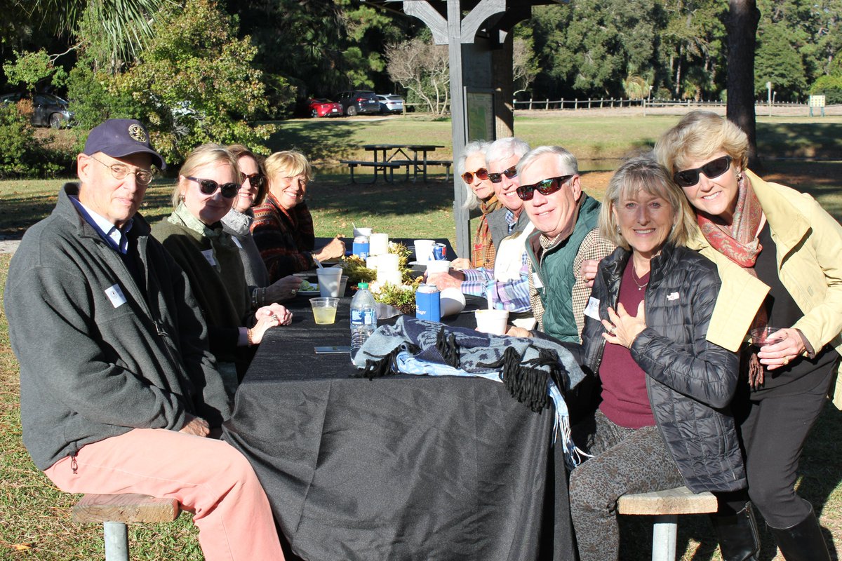 HCFGolf's tweet photo. It was perfect weather and a beautiful morning for oysters yesterday for the Tartan Club Oyster Roast 🦪  at the Sea Pines Forest Preserve!

Thank you to our members who show their support!
To learn more about the Tartan Club, visit https://t.co/kDsx6NXAiu https://t.co/k5py3baaxZ