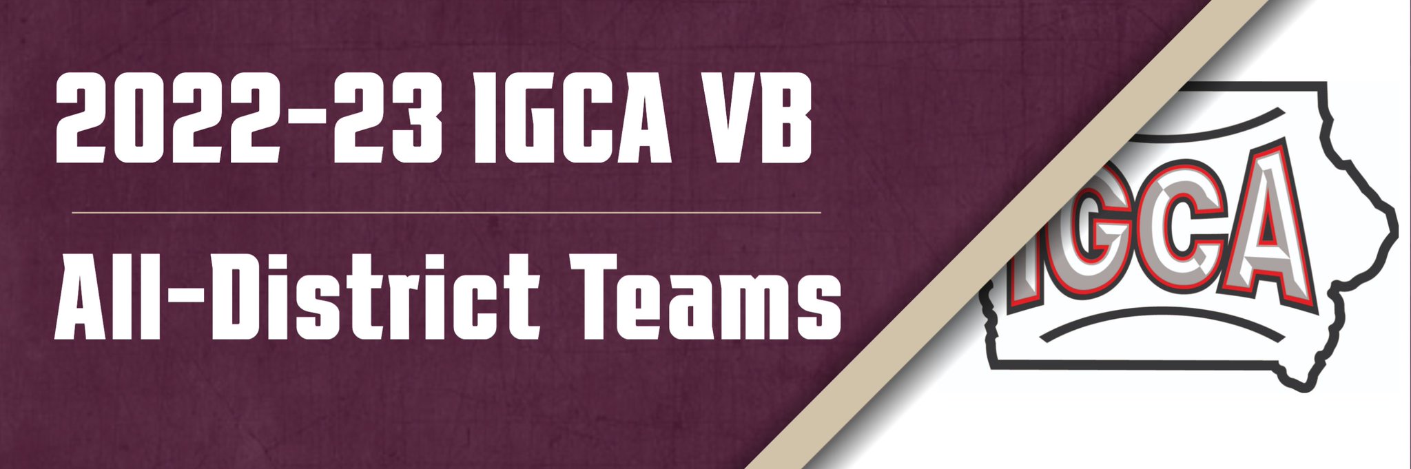 IGCA on Twitter "Congratulations to the 2022 IGCA VB AllDistrict