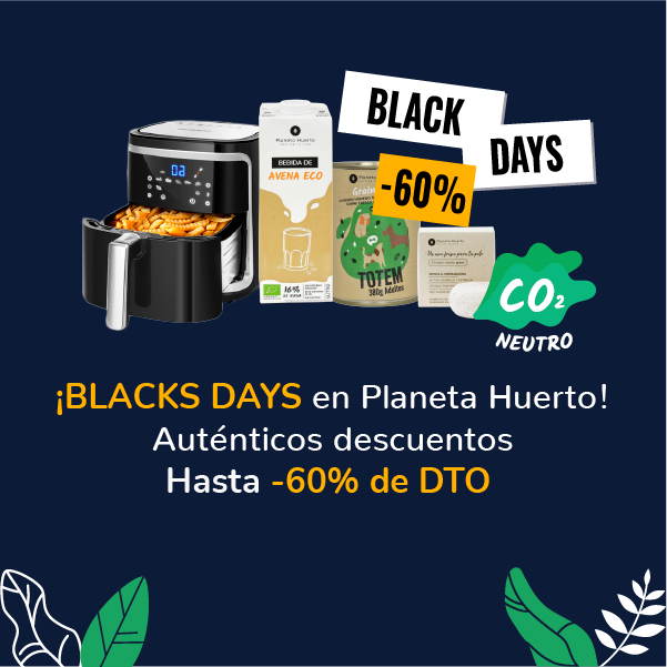 💥¡Ya están aquí, ya han llegado LOS BLACK DAYS! 💥 

Hola a todos los que queréis disfrutar de descuentazos estos Black Days, poner la oreja porque…¡Vais a poder disfrutar de descuentazos de hasta un 60%!

Y recuerda, que todos nuestros envíos son NEUTROS EN CARBONO 🌍🔄