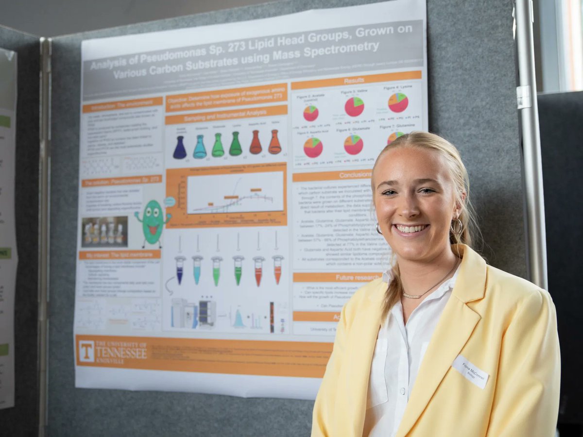 PSUScience's tweet photo. Third-year #PennState undergrad Fiona McConnell is pursuing her passions through a variety of research, leadership, and engagement opportunities in our college — including as our Student Council's first-ever sustainability chair! https://t.co/cuVZJr0IXb #EberlyScienceJournal https://t.co/h6cNG8QWHd