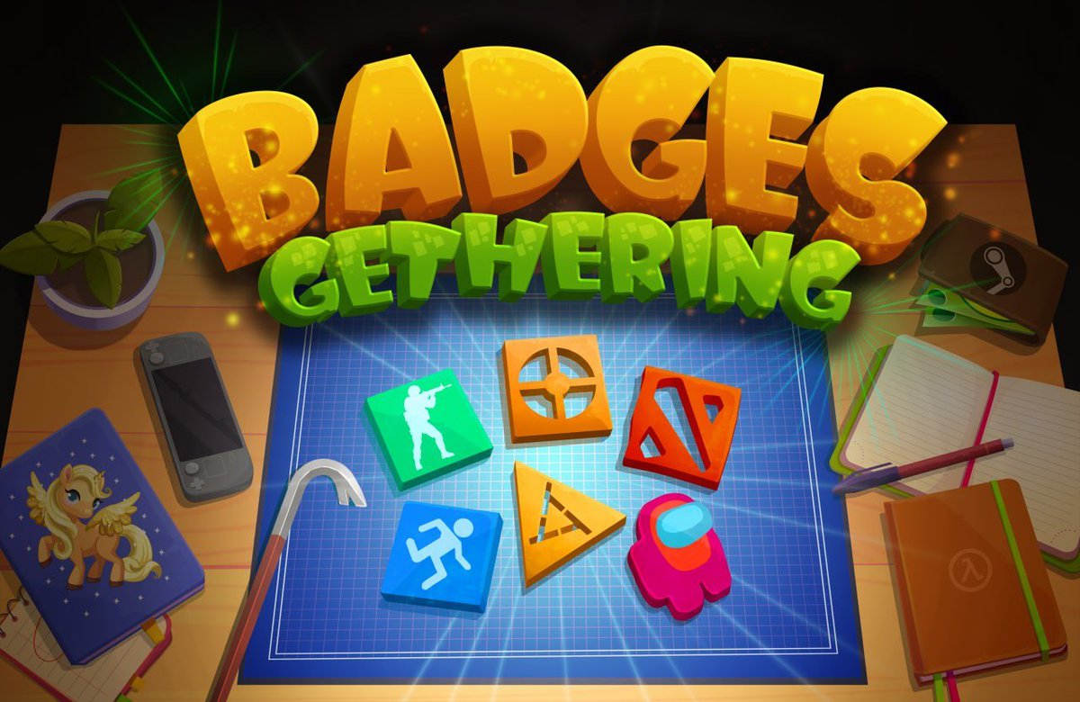 Steam_lvl_up's tweet photo. Welcome! Today we are releasing a new game "Badges Gethering". To celebrate the release, all users of the 3rd Giveaway Season will receive 10 tickets, as well as a promo code to receive gems! We are waiting for your feedback on the game.

Promo code for gems: 16a68-89743-1535d https://t.co/WcjlkDjQ4e