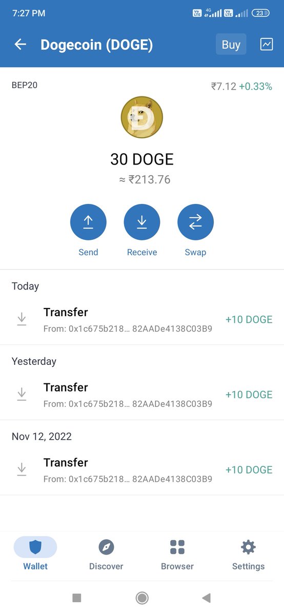 TwogeFan's tweet photo. Hold 20 Billion TWOGE tokens in your wallet

Make 10 Tweets daily with #twoge

Claim 10 DOGE once a day @twogeinu
@mattbiz01 https://t.co/LFmYzuTvKf