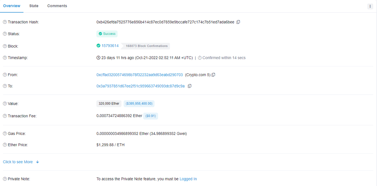 Bad news coming?

With all affaire with #FTX all  crypto environement is still in shock.
Now with the 400million dollar of #Eth moved to #Gateio from #CryptoCom,other panic can happen.
i wish to keep holding and loving crypto world.