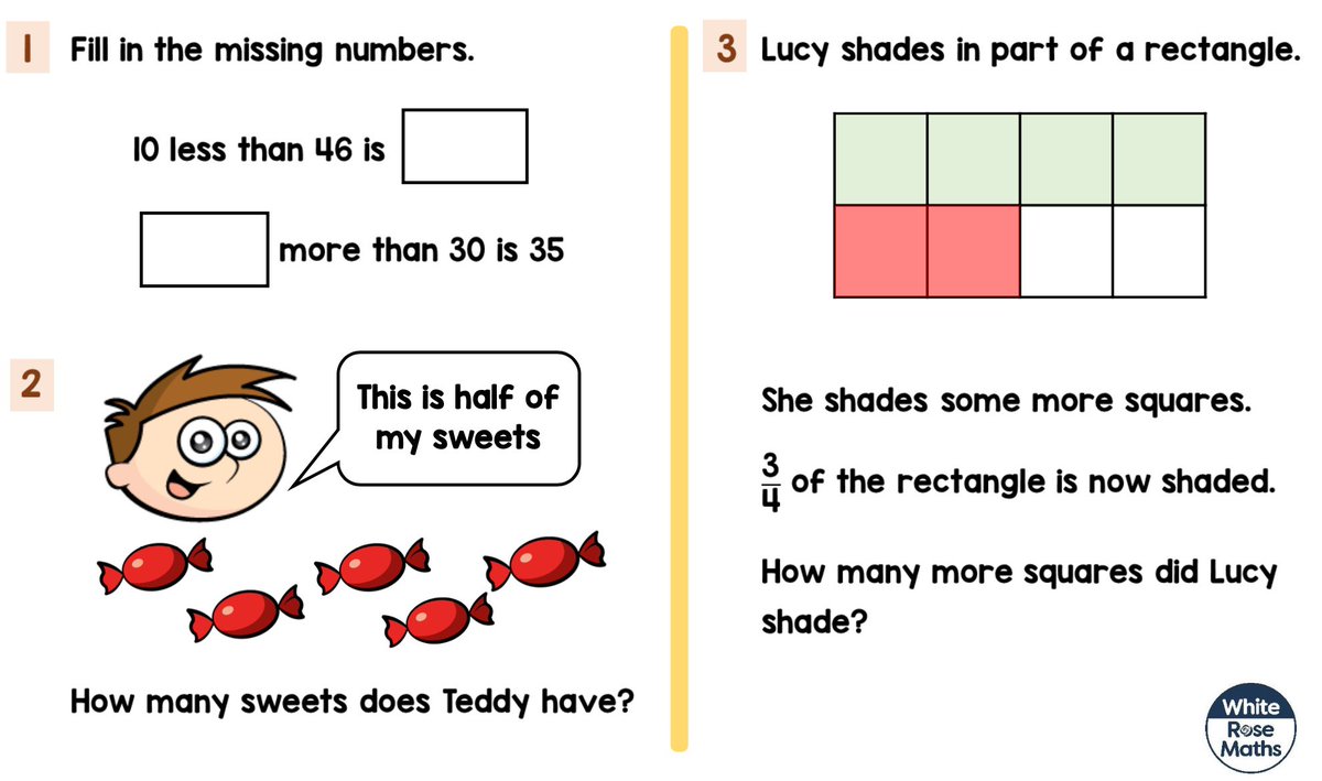 ssppyeadoncps's tweet image. Can you solve KS1’S problem of the day? #mathsweek2022