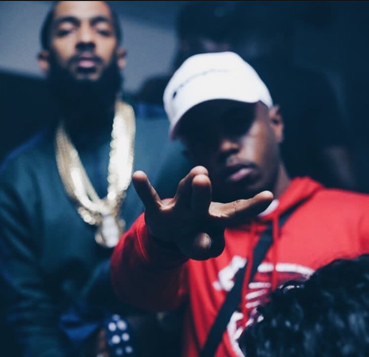 TheJohnPapi's tweet photo. One Of The Hardest Pictures I've Taken x @WS_Boogie x @NipseyHussle  #MemoryMondaze 🗝️ https://t.co/rKwVqh16Gq