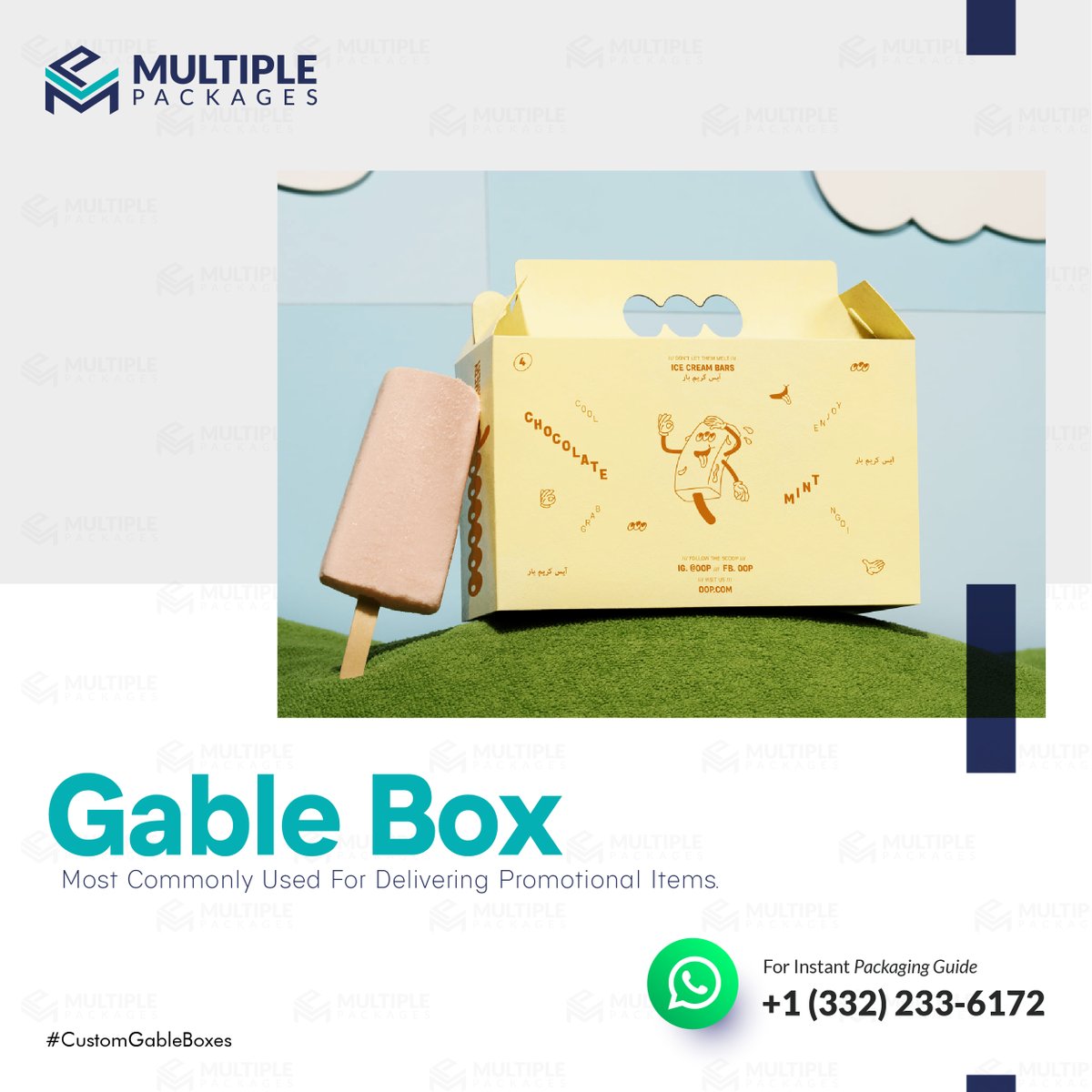 MultiplePackag1's tweet image. Gable Boxes Are Usually Used To Deliver Promotional Items. Because They Have An Auto-lock Handle, They Are Also Ideal For Packaging Takeaway Food.

Contact Us:
Email: sales@multiplepackages.com
Phone: +1 917-397-1928

#GAble #gablebox #gablepackaging #multiplepackages  #usa