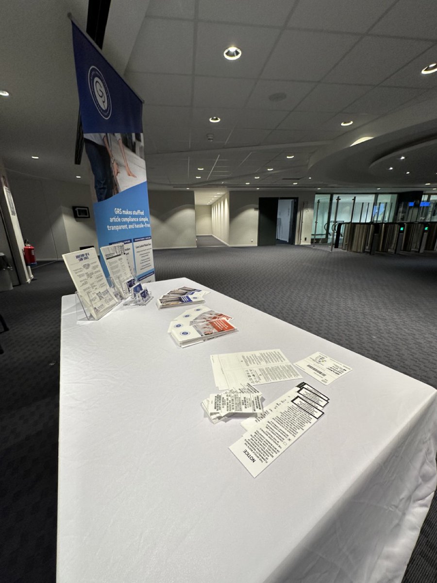 globalrsinc's tweet photo. Pleased to be an exhibiting sponsor at the ICPHSO (Intl Consumer Product Health &amp; Safety Organization) in Brussels! If you’re attending, come visit 👋

#ICPHSO #Compliance #LawLabels https://t.co/kUOKnaAwCU