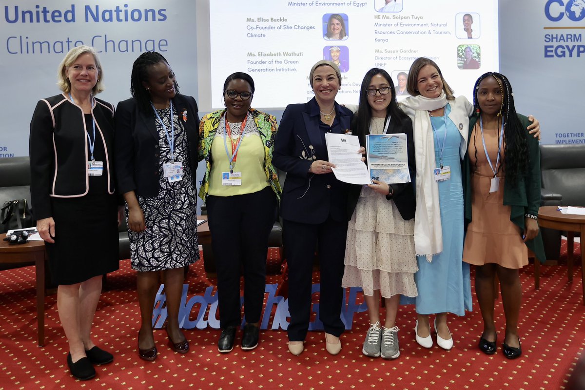 #COP27 LIVE | Voice of Women Leaders in Climate Policies

Women in leadership remain to be underrepresented, thus impairing their involvement in enacting policies. In this panel, leaders, experts &amp; leading voices present the challenges faced on the ground and tangible solutions.