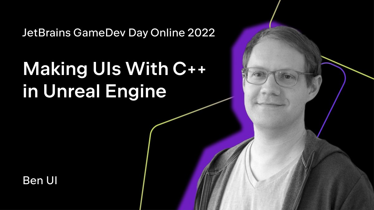 Jetbrains rider on twitter making uis with c in unreal engine by