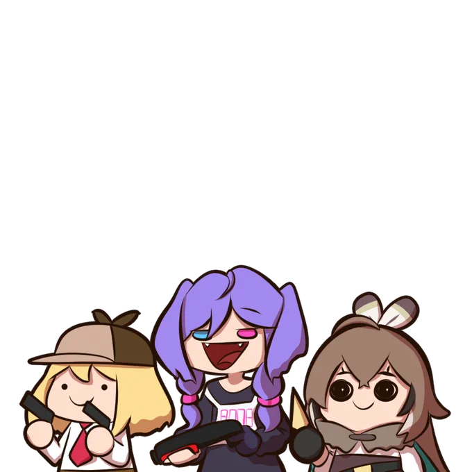 Wholesome anime grills #ameliaRT #Artsuki #drawMEI 