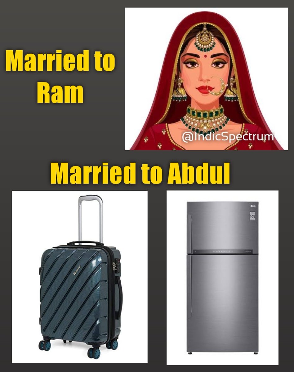 IndicSpectrum's tweet photo. The Choice is Yours .... A Dignified Life of Angel or Inside Refrigerator or Suitcase into 35 pieces
#DelhiMurder #Shraddha 
#HindusUnderAttackInIndia https://t.co/sW8iMFHLCn