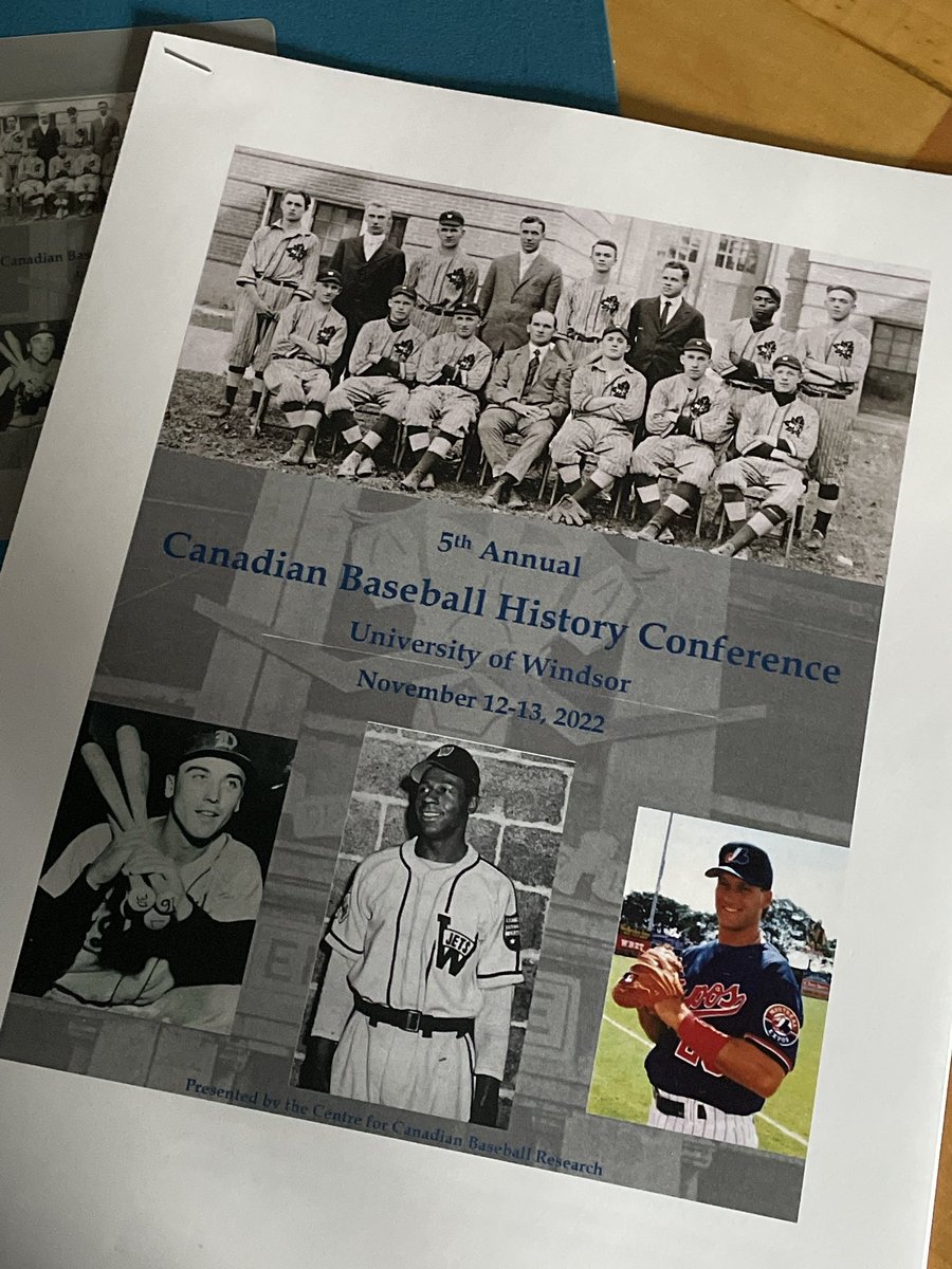 Thank you to all who attended this weekend’s Canadian Baseball History Conference. It was great to see you all and we look forward to seeing you next year.