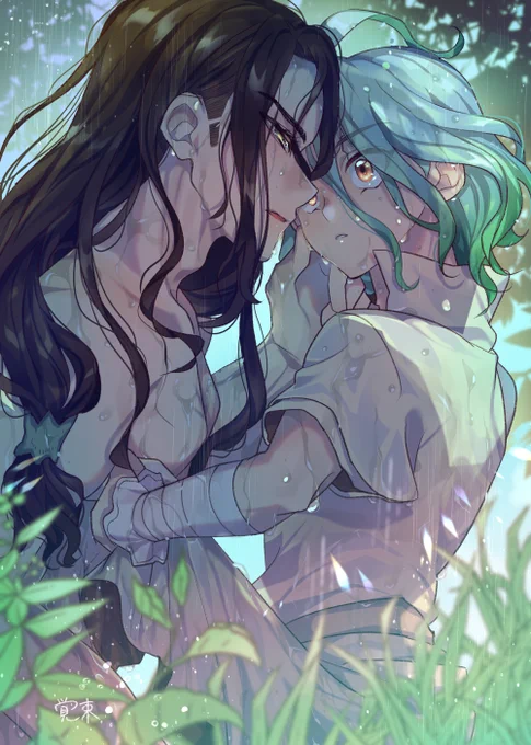昨年発行の司千プチオンリーの記念アンソロジーにイラストを寄稿させて頂いてました!web公開が解禁との事なので投稿させて頂きます。素敵な企画を有難うございました…!#つかせんプチ記念アンソロ 