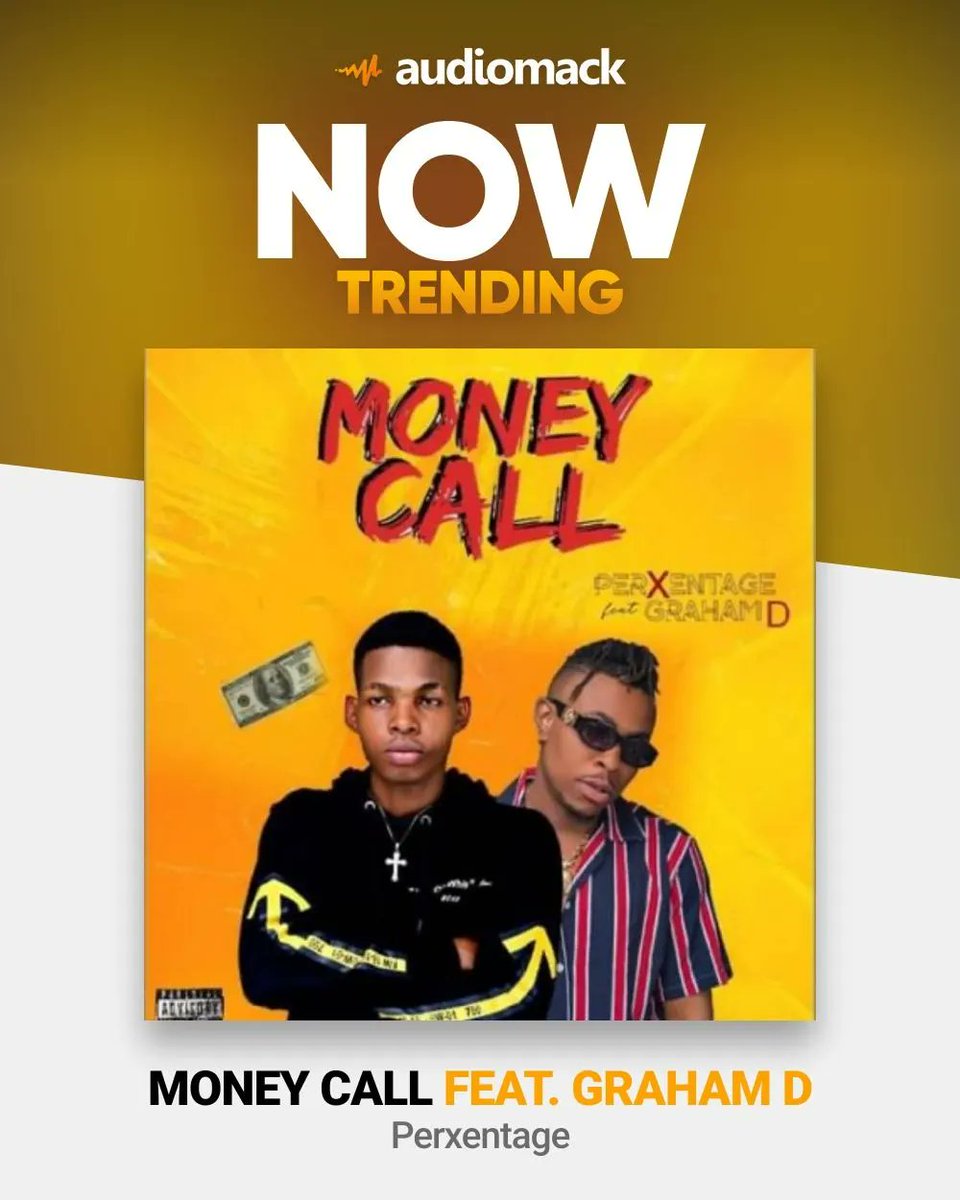 mattypromotions's tweet photo. ICYMI: Money Call By @perxentage Ft. @grahamwene Now Available on @BoomplayMusicNG Playlists and @audiomack Trending ✅️
Cc: @mattypromotions 🔌🌍
#moneycall #boomplay #audiomack #playlist #trending #mattypromotions https://t.co/buwjqBQ8OU