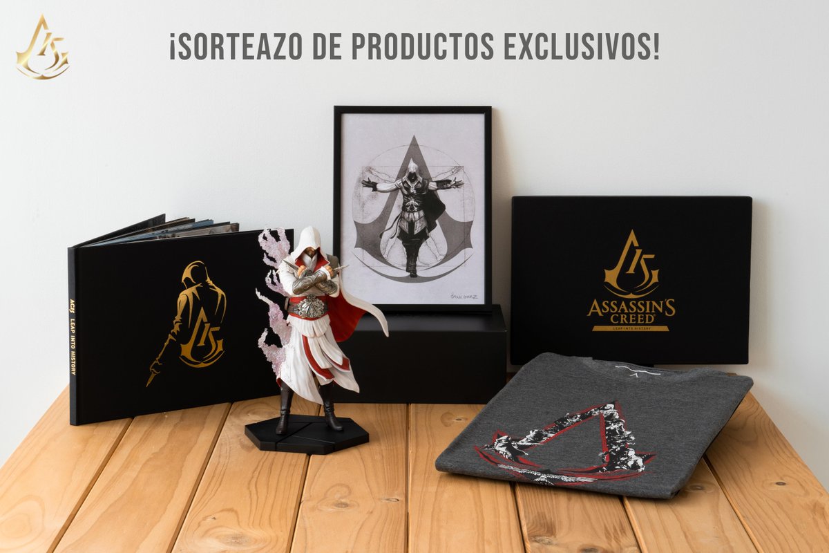 🔥 ¡SORTEAZO! 🔥

¡Regalamos un Pack de Goodies exclusivos, incluyendo una lámina única en el mundo, enmarcada y firmada por el artista Dani Sanz!

👇 PARTICIPA:

1️⃣ RT a este Tweet
2️⃣ Mencionar al menos a 2 personas
3️⃣ Seguirnos 

Participa hasta el 21/11 a las 23:59 CET. #AC15