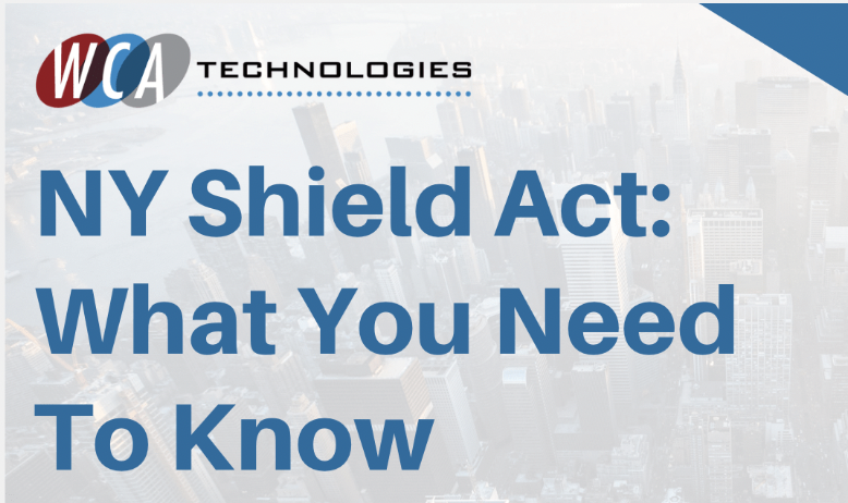 WCATech's tweet image. The #SHIELDAct is a NY State law mandating implementation of a data security program. If you don&apos;t meet the mandate, you could be subject to a fine.

#WCATech can help you implement #cybersecurity safeguards to protect your private info &amp;amp; meet compliance: fal.cn/3tzV0