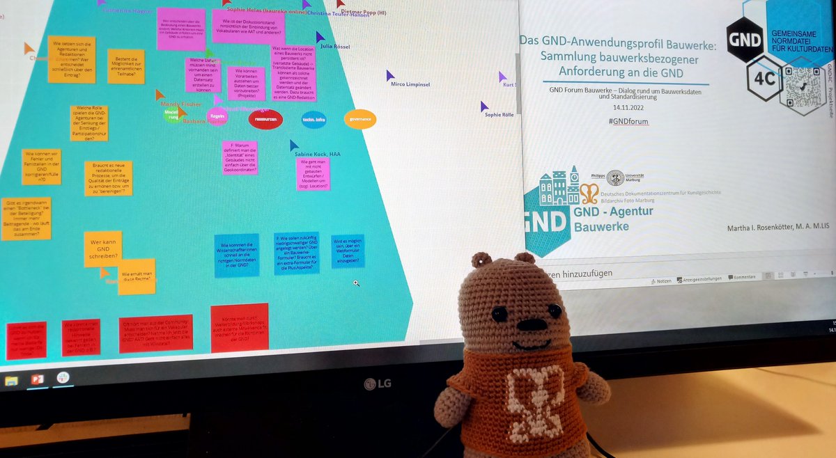 Das #gndforum ist in den letzten Zügen... Wir beantworten gesammelte Fragen zu Bauwerk-Normdaten, Governance- und technischen Fragen