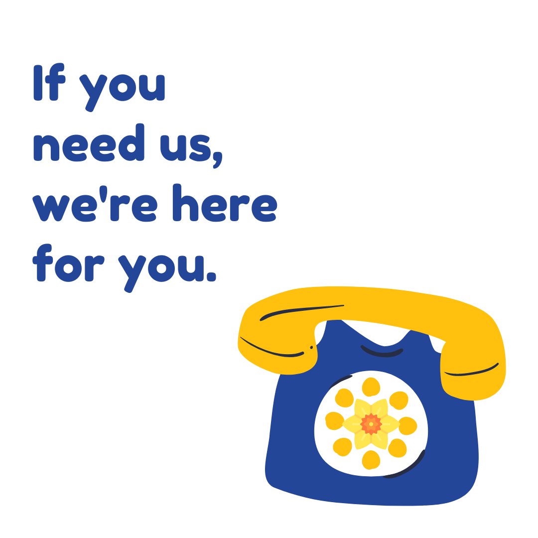 We’re extending our support line hours this week for anyone affected by today’s sad news about Vicky Phelan. 💛

If you would like to talk, call us on ☎️Freephone 1800 200 700 

Monday 14th: 9am – 10pm
Tuesday 15th: 9am – 9pm
Wednesday 16th: 9am – 9pm