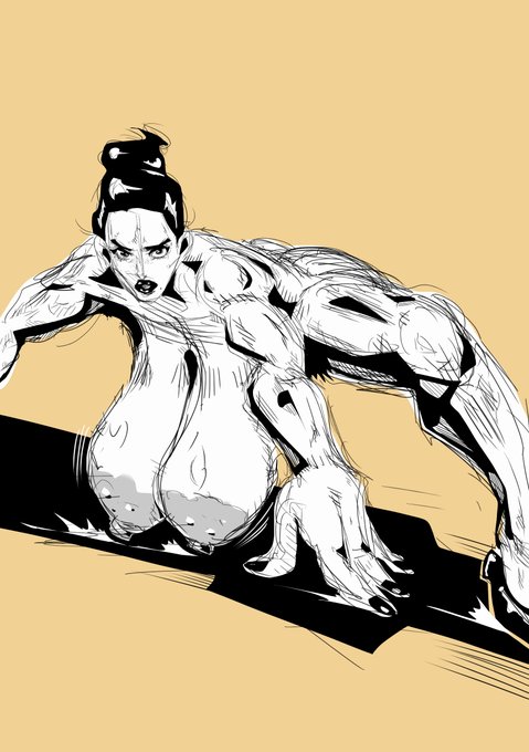 進捗報告です。

次回作タイトル(仮)
「妊娠中、浮気しないように私のママとエッチして!」

・現在、本編ページは完了、
・あとは「おまけ」と「表紙」です。
…やっとひと段落ですね。

これは作品と全く関係のない落書きです。 