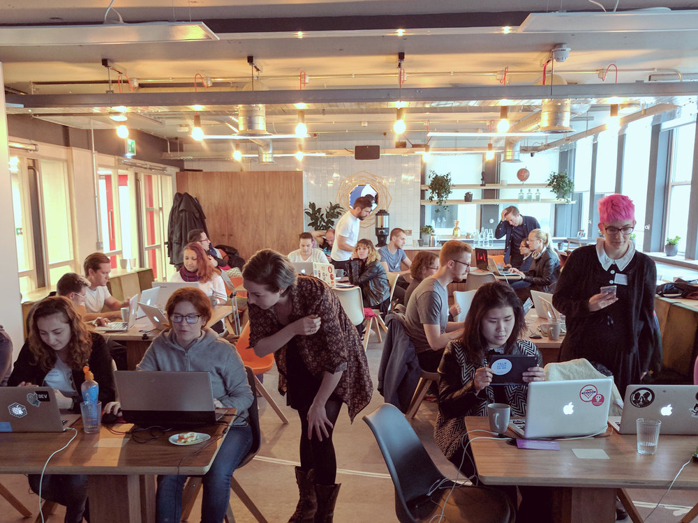 WiredSussex's tweet photo. We're so excited to be hosting @CodebarBrighton at 
@FuseBoxBtn tomorrow with support from our members @dabapps 🍕
 
Want to become a full-time developer, or just learn the basics of code in a supportive environment?

Find out more about Codebar &amp; sign up!
https://t.co/TFAdLPesYI https://t.co/vbEJNNt16W