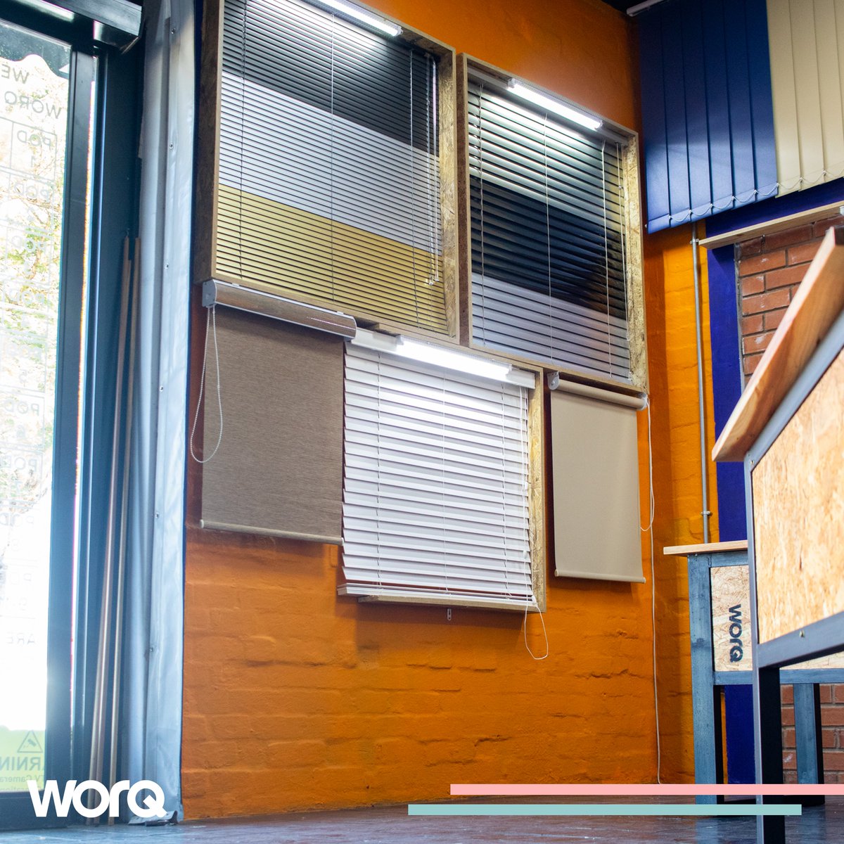 WorqSA's tweet photo. A warm welcome to one of our newest Pod members, Blind Affairs! Specialising in:
• Roller Blinds
• Venetian Blinds 
• Vertical Blinds
• Blind Repairs 
• And Maintenance (Incl washing) 

Visit Blind Affairs in Pod 1 of the Worq Market Building at 160 Victoria Road, PMB.
#Worq https://t.co/jHBfi8Ift7