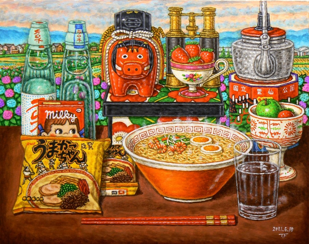 Kyusyuartist's tweet photo. うまかっちゃんの歴史🍜 https://t.co/OnDTydFMvu