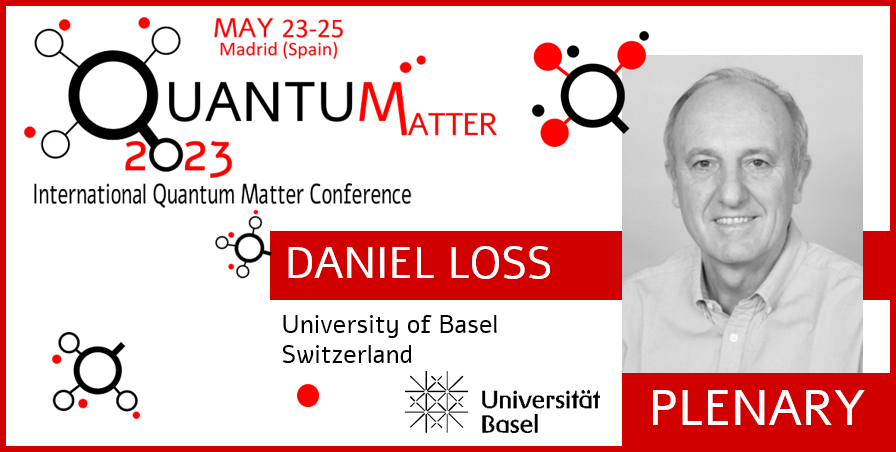 QuantumConf's tweet image. The prestigious physicist from @UniBasel_en and co-director (and founding member) of the NCCR SPIN QUBITS IN SILICON Daniel Loss, plenary speaker at @QuantumConf 2023 in Madrid. Do not miss it!
More info: quantumconf.eu/2023/speakers.…