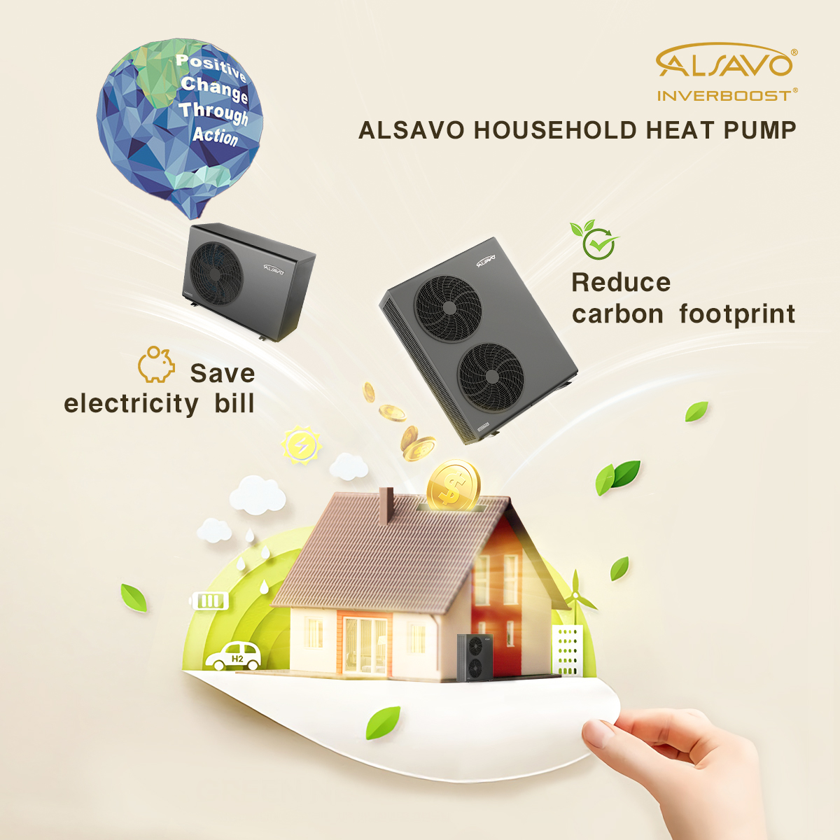 How to save the bill without sacrifice our life quality? The New energy age common question for everyone. Our answer is to choose nature power-the air. Try me.

#heatpum #airsourceheatpump #hvac #homeheating #Luftwärmepumpe #airsource #airtowater