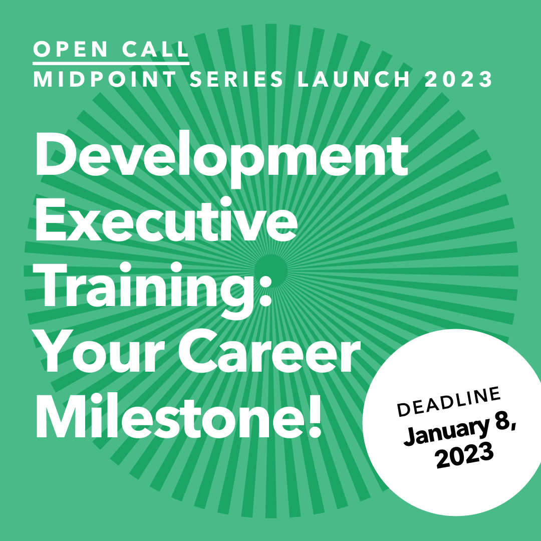 📍 OPEN CALL for junior (aspiring) Development Executives! 📍
Join us and learn how you can boost and direct project teams towards the best possible results!
📅 Deadline for applications: JANUARY 8, 2023  
Submit ➡️ bit.ly/3DOXJBP