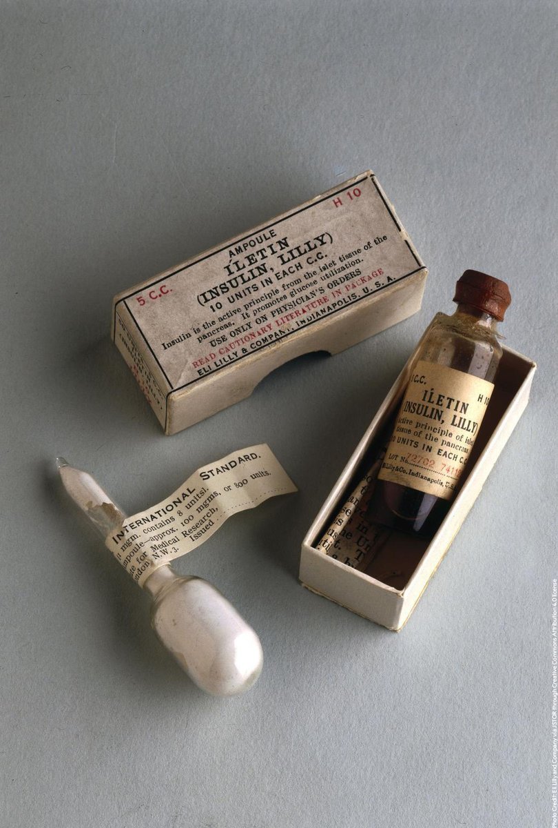 NobelPrize's tweet photo. In May 1921, Fredrick Banting met in John Macleod's lab to begin their experiments with insulin. In January 1922, the first person received an insulin injection. By 1923, insulin was commercially available for diabetics. Banting and Macleod received the 1923 medicine prize. https://t.co/kE2QL2VmBw