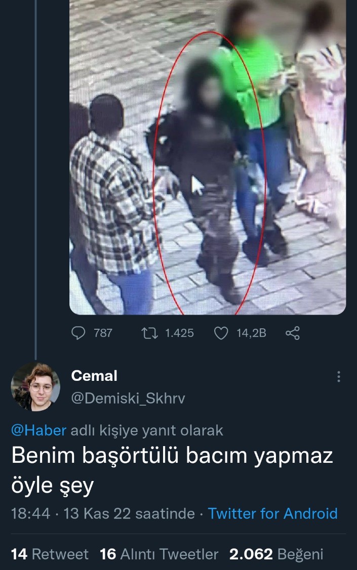 Chaos On Twitter Tabii Ki Konu Yine Tesett re Gelmi Kad n Allah n 