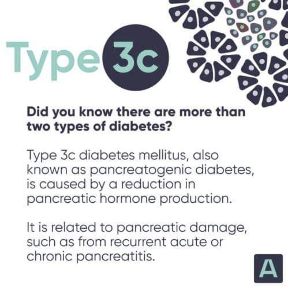 soozibags's tweet photo. On #WorldDiabetesDay here's a shout out to everyone living with #Type3c and other rare variations. https://t.co/2kSVZL0Twv