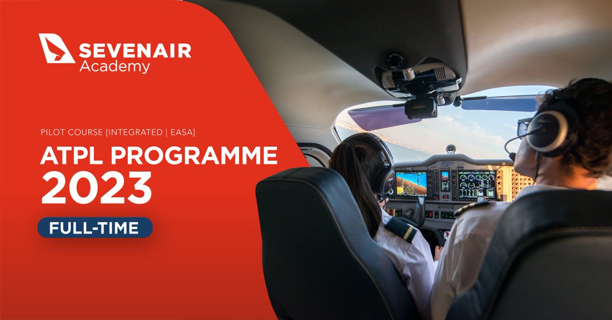 📅   𝗔𝗽𝗽𝗹𝘆 𝗮𝗻𝗱 𝘀𝗮𝘃𝗲 𝘆𝗼𝘂𝗿 𝘀𝗲𝗮𝘁 𝗶𝗻 𝘁𝗵𝗲 𝗔𝗧𝗣𝗟(𝗔) 𝟮𝟬𝟮𝟯 𝗖𝗼𝘂𝗿𝘀𝗲. 
Guarantee the opportunity to study at the best pilot academy in Europe, 𝗦𝗲𝘃𝗲𝗻𝗮𝗶𝗿 𝗔𝗰𝗮𝗱𝗲𝗺𝘆.

For more information:

🔍 LINK on BIO
📭 info@sevenair.com
☎️ +351 947 127