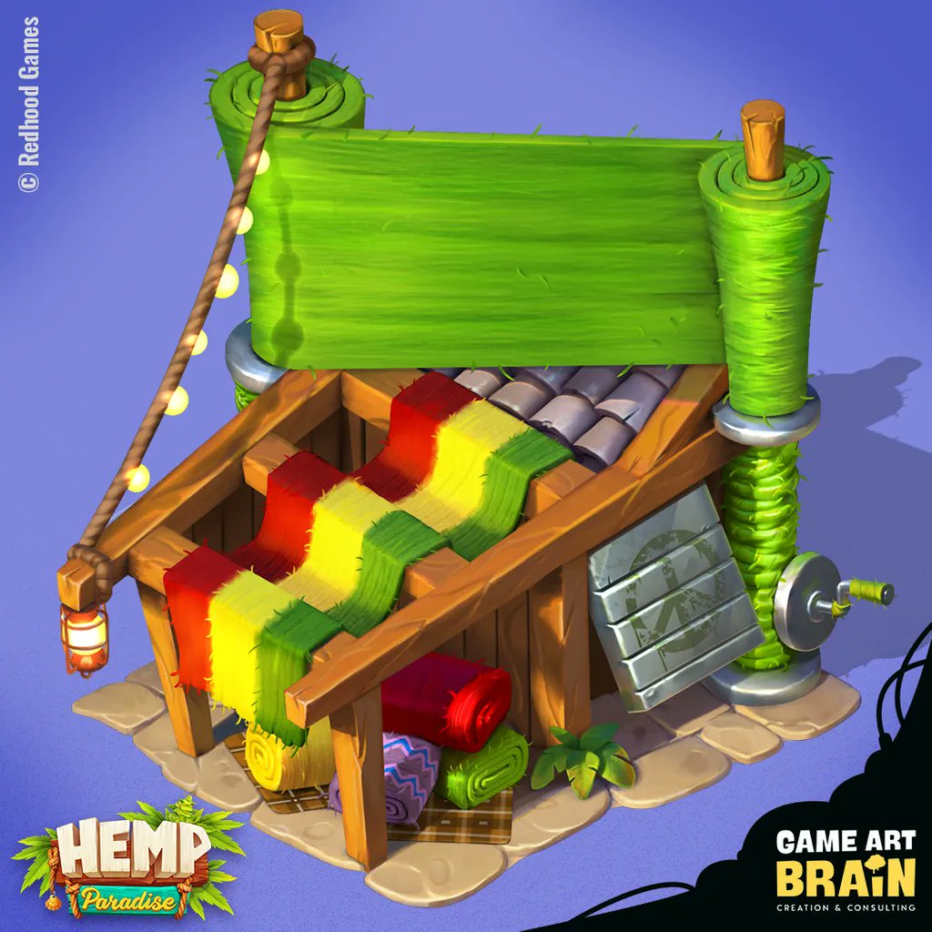 GameArtBrain's tweet photo. Need any specific clothing?
Check out our green tailor for the game "Hemp Paradise" . Hope you enjoy the process.
#isometricbuilding #gameart #casualgames #isometricart #digitalart #artoftheday #casualgames #bongtime #hemp #smoke #hempproducts #hemp #cbd #cannabis #bhfyp #draw https://t.co/LELhYIkOF3