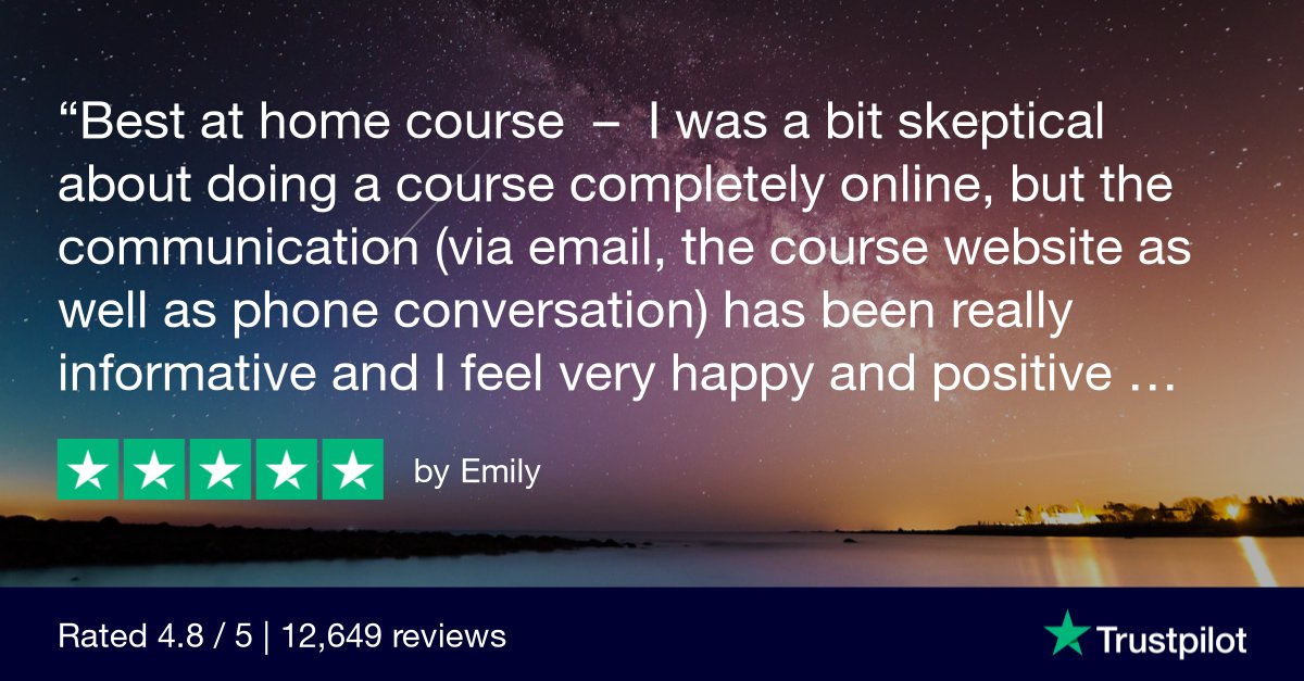 eCareersLtd's tweet photo. Thank you, Emily for taking the time to share this fantastic review! On behalf of the team here at e-Careers, we appreciate your positive feedback and we wish you the best of luck with your future endeavours 🥳#learnaliving #trainyourtalent #elearning #welldoneteam #Trustpilot https://t.co/NzkJ3KOsvR