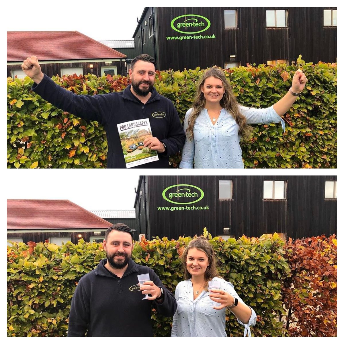 rabbithillpark's tweet photo. BIG congratulations to Georgia &amp; Arron of @Greentechltd who were winners of the Pro Landscaper 30 under 30 award! 

Amazing achievement! 🎉🤩

#WorkingTogether #rabbithill #rabbithillpark #rabbithillbusinesspark #arkendale  #yorkshirebusiness #30under30 https://t.co/Z89RkBmNHc