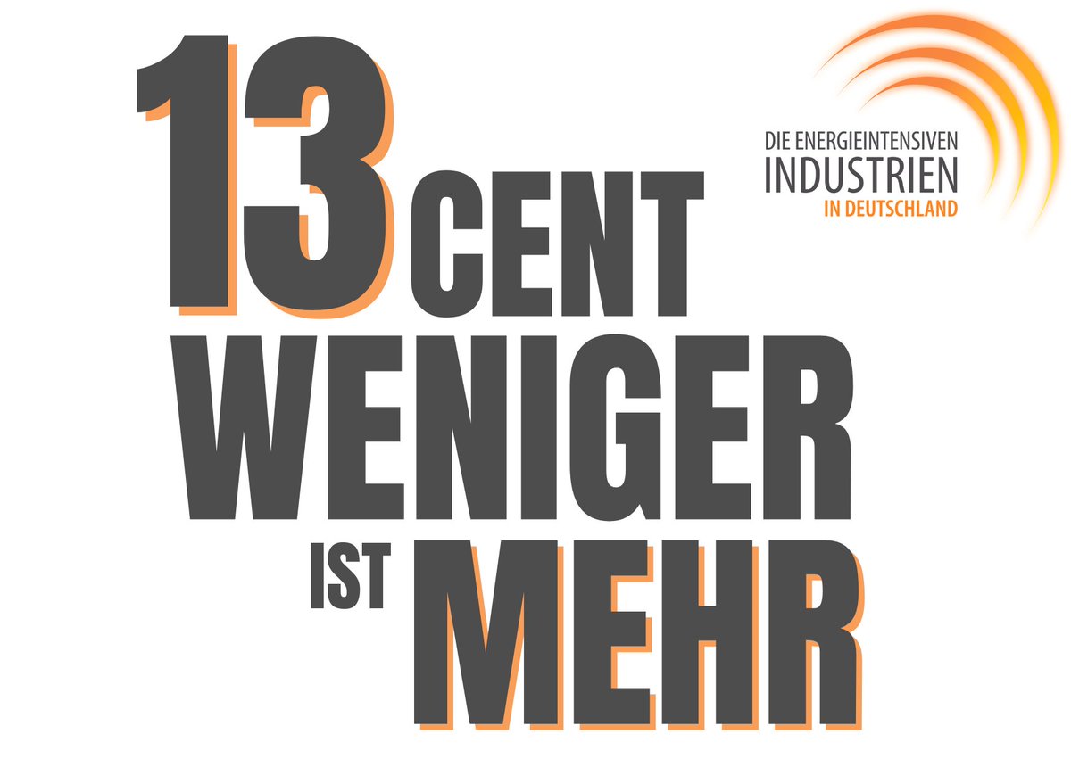 Die Strompreisbremse ist wichtig. Allerdings sind 13 Cent/kWh für stromintensive Unternehmen noch viel zu hoch. Eine wirtschaftliche Produktion in Deutschland ist damit oft nicht mal ansatzweise möglich. #strompreisbremse #dieenergieintensiven