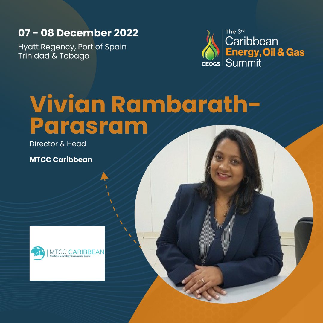 ceogsummit's tweet photo. 𝗦𝗽𝗲𝗮𝗸𝗲𝗿 𝗔𝗻𝗻𝗼𝘂𝗻𝗰𝗲𝗺𝗲𝗻𝘁📢

We are pleased to welcome Vivian Rambarath-Parasram, Director Head, MTCC Caribbean as one of our esteemed speakers.

Register now at: https://t.co/q03wynM1Sn

#CEOGS #oilandgas #oilandgasindustry #energysummit #energyevent #guyana https://t.co/i08LfXiItC
