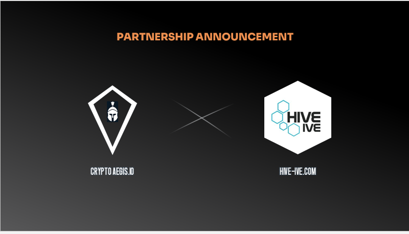 We are joining forces with <a href="/Hive_Ive/">Hive Ive Solutions</a> ! 
Our trusted partners will deliver #blockchain development and sustainable ecosystem solutions in concjunction to our cybersecurity services.

Blockchain we've got your back😎

hive-ive.com
cryptoaegis.io
