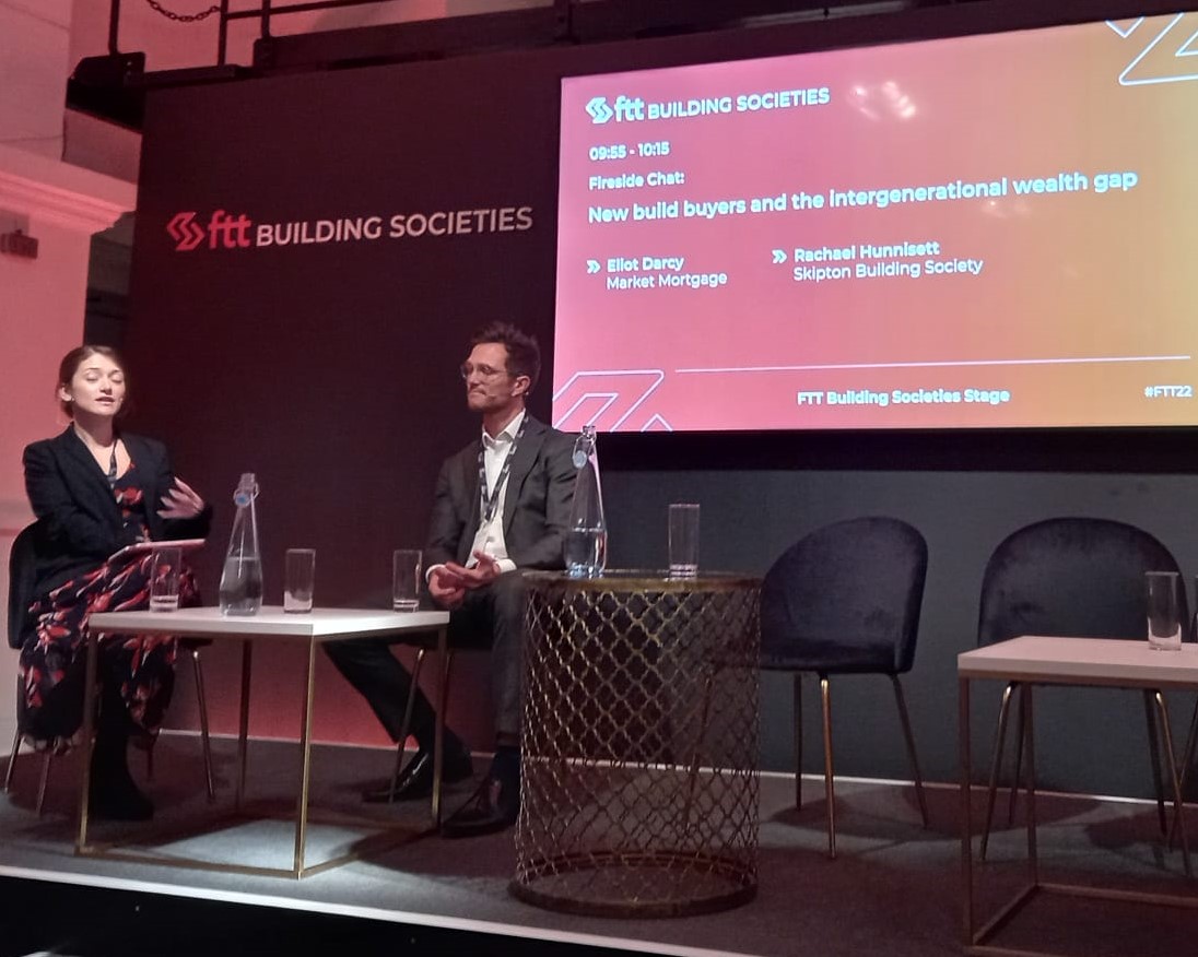 Currently on our FTT Building Societies Stage - Fireside chat: New build buyers with Eliot Darcy, Market Mortgage and @RachHunnisett, @skiptonbs 

If you are at the festival, feel free to tag us or use #FTT22 or  #FTTBSOC to share your favourite moments and quotes from the event!